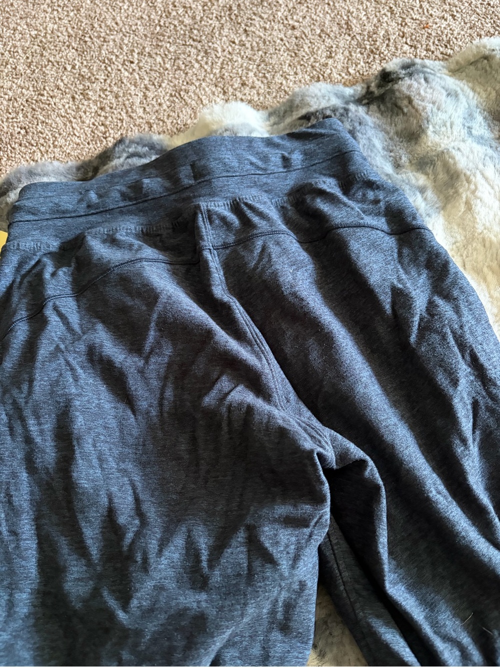 Lululemon Ready to Rulu Jogger Pants Size 2 Heathered Gray Blue - Picture 4 of 5
